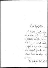 Carta de Serafín y  Joaquín Álvarez Quintero a Rafael Altamira. Sevilla, 12 de abril de 1910 