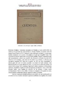 Ediciones Mínimas. Cuadernos mensuales de Ciencias y Letras (1915-1922) [Semblanza]