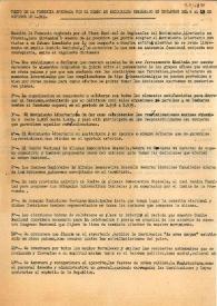 Texto de la ponencia aprobada por el pleno de regionales celebrado en Tolouse del 8 al 13 de octubre de 1944