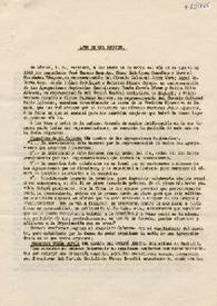 Acta de una reunión. México D. F., 16 de agosto de 1945