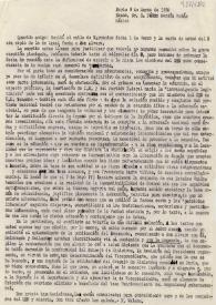 Carta de Fernando Valera a Félix Gordón Ordás. París, 9 de marzo de 1950