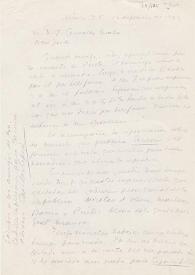 Carta de Carlos Esplá a Jesús González Malo. México D. F., 14 de febrero de 1962