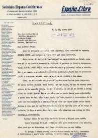 Carta de Jesús González Malo a Carlos Esplá. Nueva York, 15 de marzo de 1962