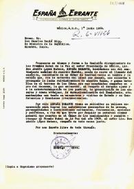 Carta de Rodrigo Díaz, de 