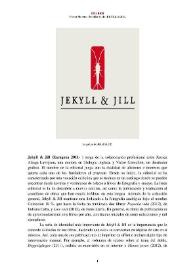 Jekyll & Jill (Zaragoza, 2011- ) [Semblanza]