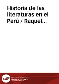 Historia de las literaturas en el Perú