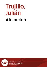 Alocución