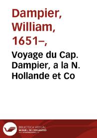Voyage du Cap. Dampier, a la N. Hollande et Co