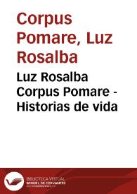 Luz Rosalba Corpus Pomare - Historias de vida