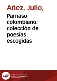 Parnaso colombiano: colección de poesías escogidas