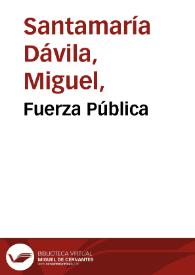 Fuerza Pública