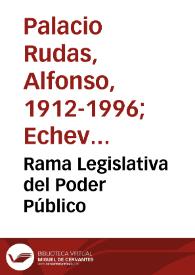 Rama Legislativa del Poder Público