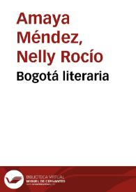 Bogotá literaria