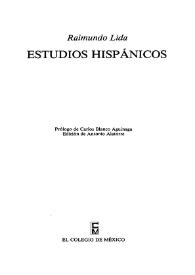 Estudios hispánicos