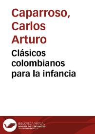 Clásicos colombianos para la infancia