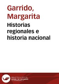 Historias regionales e historia nacional