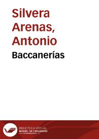 Baccanerías