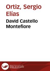 David Castello Montefiore