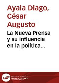 La Nueva Prensa y su influencia en la política colombiana de los años sesenta