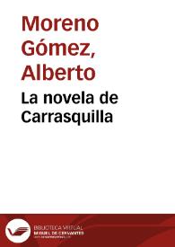 La novela de Carrasquilla