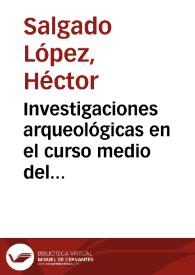 Investigaciones arqueológicas en el curso medio del rio calima, cordillera occidental, Colombia