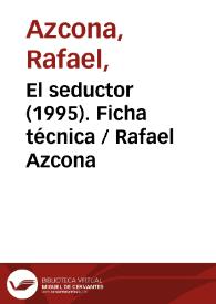 El seductor (1995). Ficha técnica