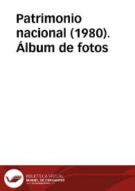 Patrimonio nacional (1980). Álbum de fotos