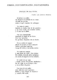 Poesía contemporánea salvadoreña