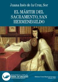El mártir del sacramento, San Hermenegildo