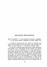 Cuadernos hispanoamericanos, núm. 356 (febrero 1980). Dos notas bibliográficas