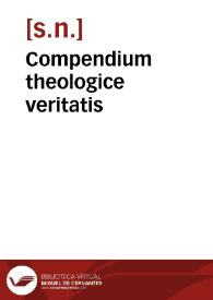 Compendium theologice veritatis