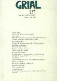 Grial : revista galega de cultura. Núm. 137, 1998