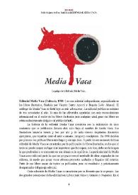 Editorial Media Vaca (Valencia, 1998-  ) [Semblanza]