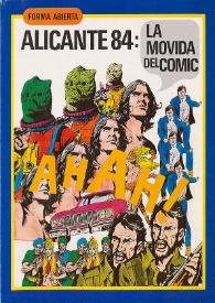 Alicante 84: la movida del cómic. Forma abierta. Suplemento de la Revista 