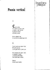 Cuadernos Hispanoamericanos, núm. 492 (junio 1991). Poesía vertical