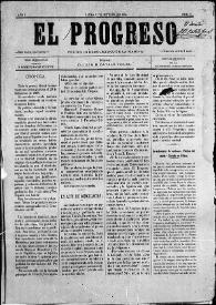 El Progreso : Periódico Democrático de la Marina. Núm. 6, 2 de octubre de 1884
