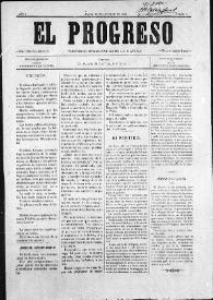 El Progreso : Periódico Democrático de la Marina. Núm. 9, 23 de octubre de 1884