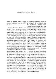 Cuadernos Hispanoamericanos, núm. 679 (enero 2007). América en los libros