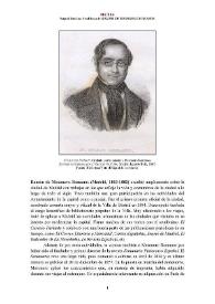 Ramón de Mesonero Romanos (Madrid, 1803-1882) [Semblanza]