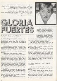 Gloria Fuertes, poeta de guardia