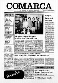 Comarca : Periódico Independiente de la Marina Alta (Dénia). Núm. 31, 23 de diciembre de 1987