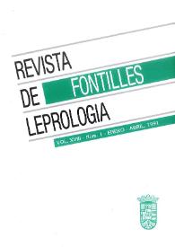 Fontilles. Revista de Leprología. Vol. XVIII, 1991-1992