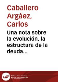 Una nota sobre la evolución, la estructura de la deuda pública, y su implicación en el sistema financiero colombiano