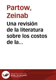 Una revisión de la literatura sobre los costos de la inflación