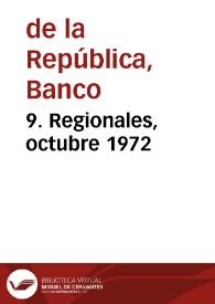 9. Regionales, octubre 1972