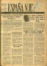 España nueva : Semanario Republicano Independiente. Año IV, núm. 116, 6 de marzo de 1948