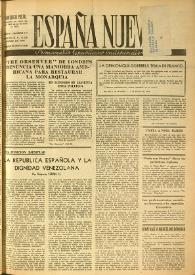 España nueva : Semanario Republicano Independiente. Año IV, núm. 117, 13 de marzo de 1948