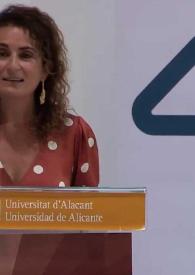 Acto del 20º Aniversario del Centro de Estudios Literarios Iberoamericanos Mario Benedetti (Universidad de Alicante)