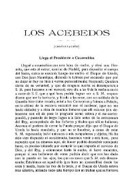 Los Acebedos (Continuación)