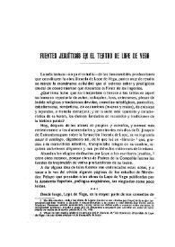 Fuentes jesuíticas en el Teatro de Lope de Vega